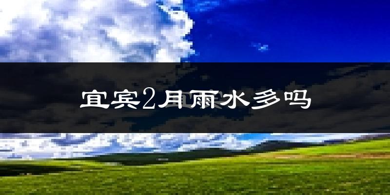 宜宾2月雨水多吗?