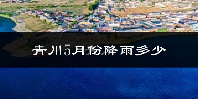 青川5月份降雨多少?