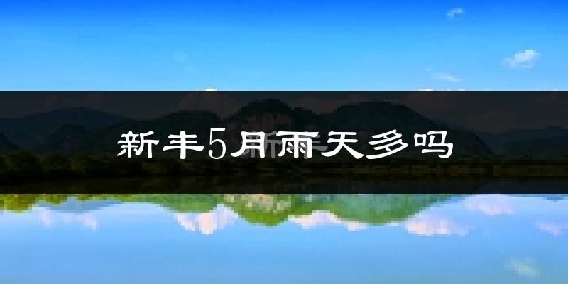 新丰5月雨天多吗?