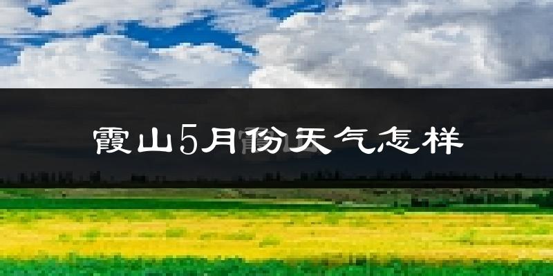 霞山5月份天气怎样?霞山五月冷吗?