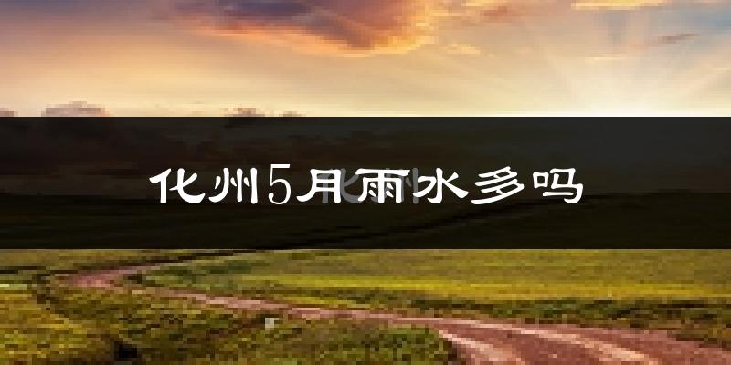 化州5月雨水多吗?