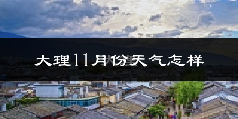 大理11月份天气怎样?大理十一月冷吗?