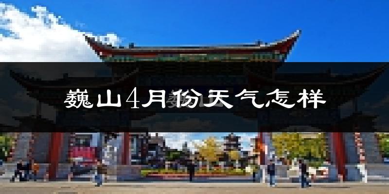 巍山彝族回族自治县4月份天气如何?冷热情况分析