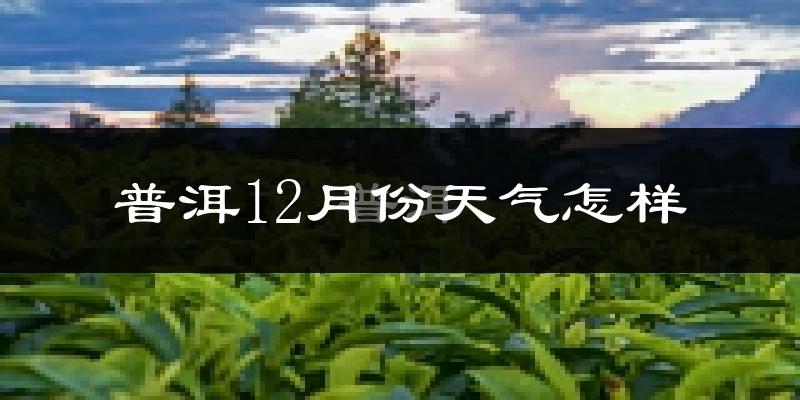 普洱12月份天气怎样?普洱十二月冷不冷?