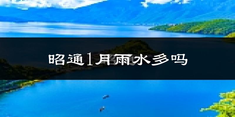 昭通1月雨水多吗?