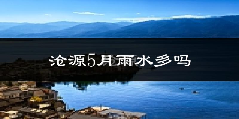 沧源5月雨水多吗?