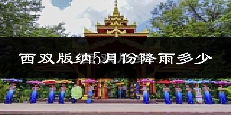 西双版纳5月份降雨多少?