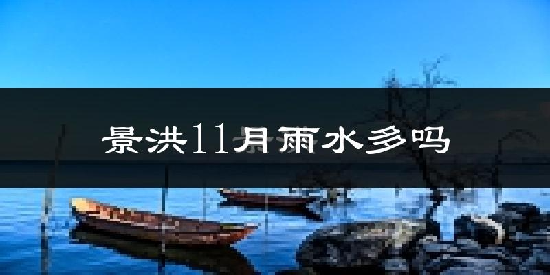 景洪11月雨水多吗?