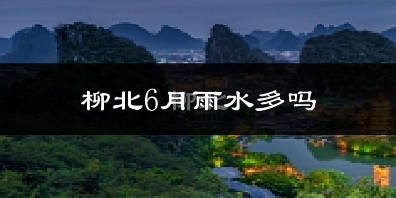 柳北6月雨水多吗?