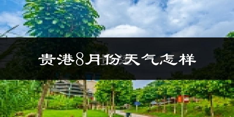 贵港市8月份天气如何?很热吗?