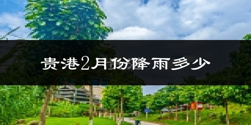 贵港2月份降雨多少?