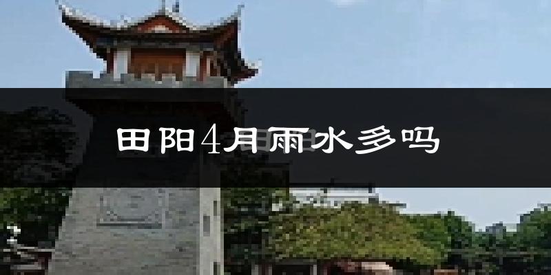 田阳4月雨水多吗?