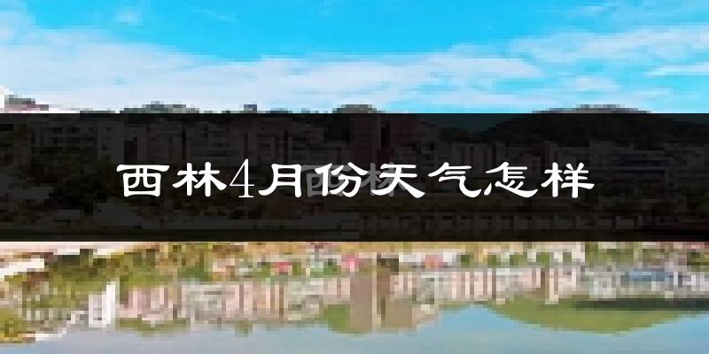 西林县4月份天气如何?天气冷热情况分析