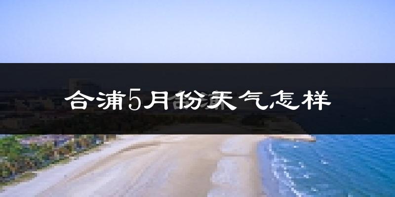合浦县5月份天气如何?很热吗?