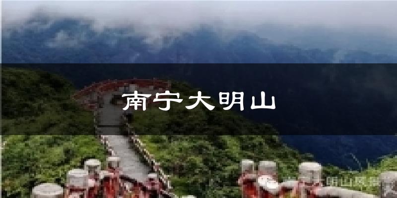 南宁大明山天气预报十五天