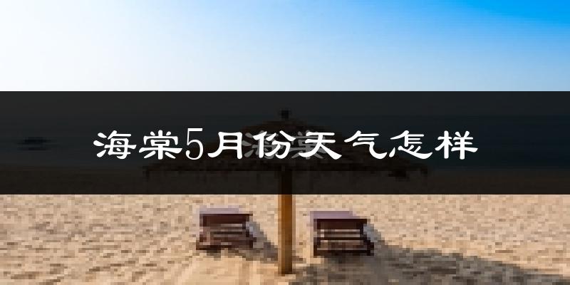 海棠5月份天气怎样?海棠五月冷不冷?