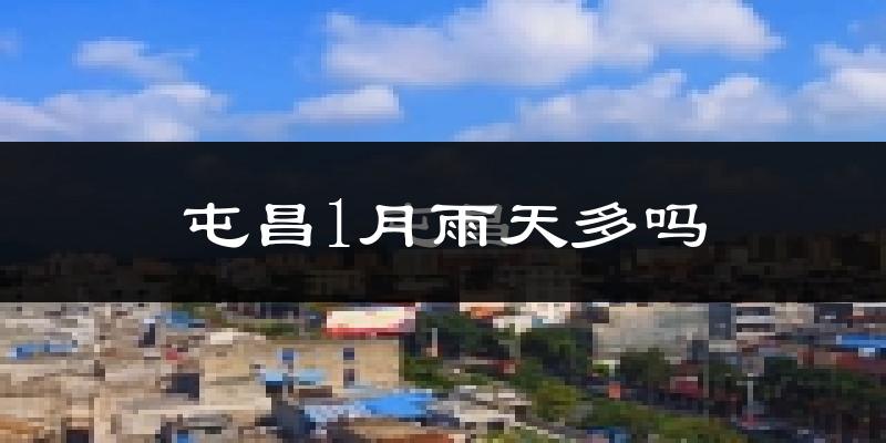 屯昌1月雨天多吗?
